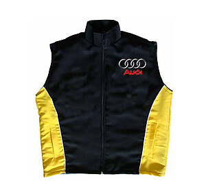 Audi Vest Black and Red