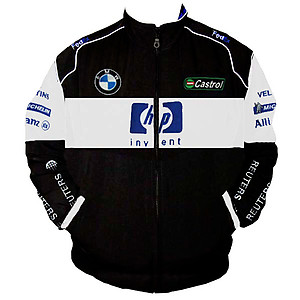 BMW Williams Team F1 Racing Jacket Black and White
