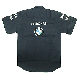 BMW Intel Dell Crew Shirt Dark Blue