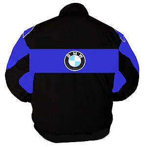 BMW Williams F1 Racing Jacket Black and Royal Blue