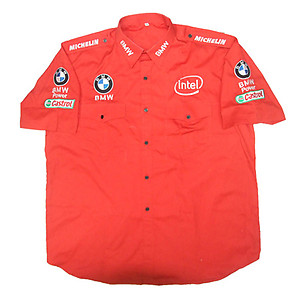 BMW Petronas Crew Shirt Red