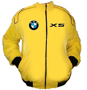 BMW X5 Racing Jacket Yellow