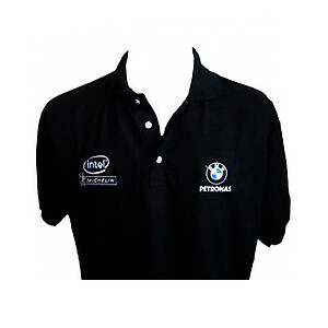 Bmw Pet Polo Shirt Black