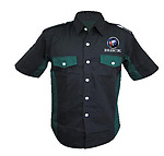 Buick Crew Shirt Black & Dark Green