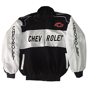 Chevrolet Racing Jacket Black & White