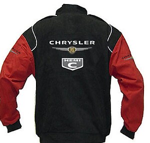 Chrysler Hemi C Racing Jacket Black and Red