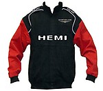 Chrysler Hemi Logo Racing Jacket Black and Red