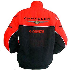 Chrysler PT Cruiser Racing Jacket Black and Red