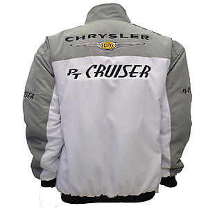 Chrysler PT Cruiser Racing Jacket White, Light Gray