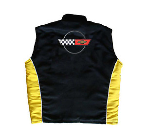 Corvette C4 Vest Black and Yellow