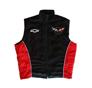 Corvette C5 Vest Black and Red