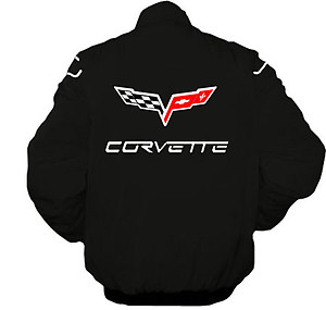 Corvette C6 Racing Jacket Black