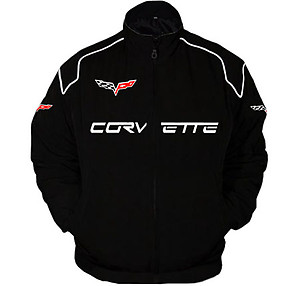 Corvette C6 Racing Jacket Black