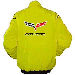 Corvette C6 Racing Jacket Yellow