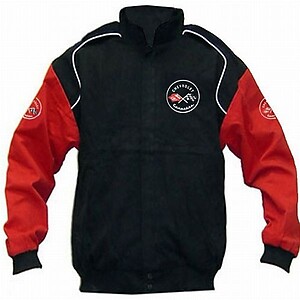 Corvette C1 Racing Jacket Black & Red