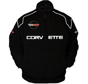 Corvette C4 Racing Jacket Black