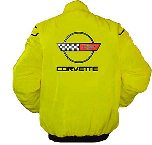 Corvette C4 Racing Jacket Yellow