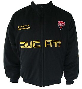 Ducati Corse Jacket Black & Light Gray