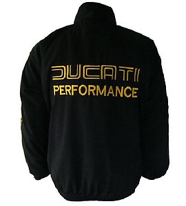 Ducati Corse Jacket Black & Light Gray