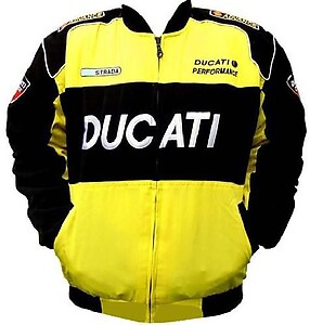 Ducati Corse Jacket Black & Light Gray