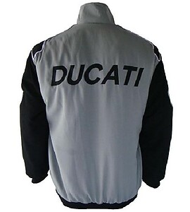 Ducati Corse Jacket Black & Light Gray