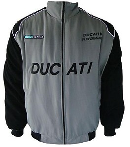 Ducati Corse Jacket Black & Light Gray