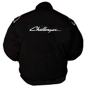 Dodge Challenger Racing Jacket Black