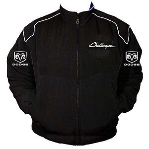 Dodge Challenger Racing Jacket Black