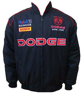 Dodge Sport Racing Jacket Black