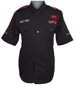 Dodge Viper Sport Crew Shirt Black
