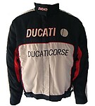 Ducati Corse Jacket Black & Light Gray