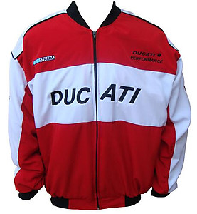 Ducati Corse Jacket Red & White