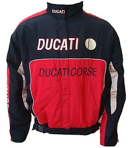 Ducati Corse Jacket Black & Light Gray