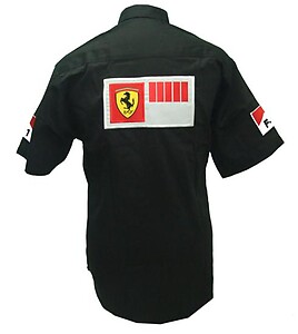 Ferrari F1 Racing Shirt Black