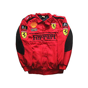 Ferrari F1 Jacket Red with Black Trim