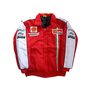 Ferrari Team Jacket Red, White