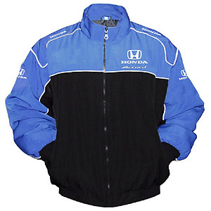 Honda Accord Racing Jacket Blue and Black