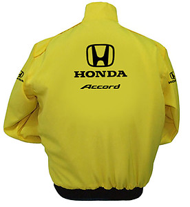 Honda Accord Racing Jacket Yellow