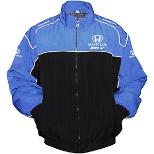 Honda CR-V Racing Jacket Blue and Black