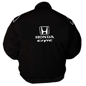 Honda Civic Racing Jacket Black