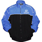 Honda Civic Racing Jacket Blue and Black
