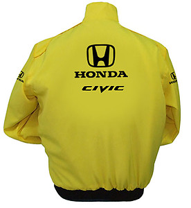 Honda Civic Racing Jacket Yellow
