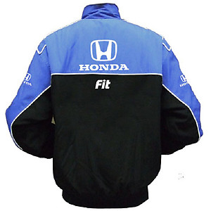 Honda Fit Racing Jacket Blue and Black
