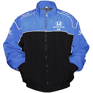 Honda Fit Racing Jacket Blue and Black
