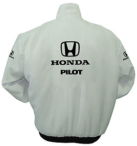 Honda Pilot Racing Jacket White