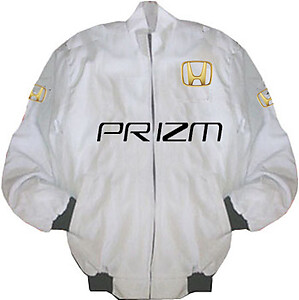 Honda Prizm Racing Jacket White
