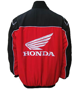 Honda Racing Jacket Black and Red