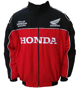 Honda Racing Jacket Black and Red