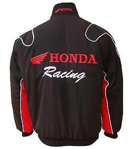 Honda Racing Jacket Black with Red