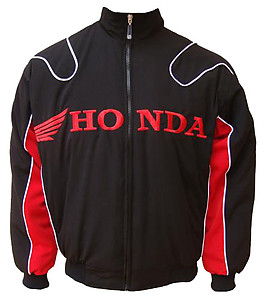 Honda Racing Jacket Black with Red